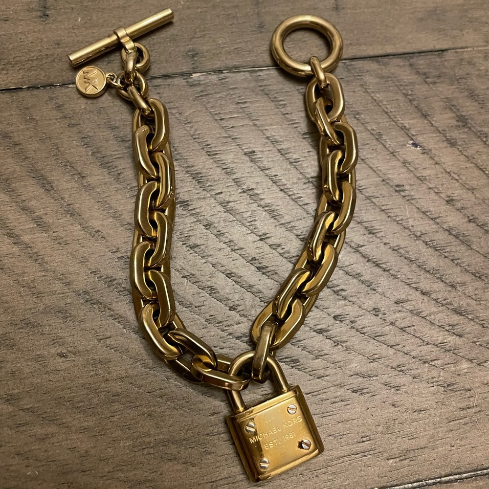 Michael Kors lock bracelet